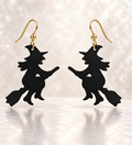 Witch Earrings | 3D Printed Halloween Earrings