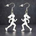 Runner Earrings | 3D Printed Running Gift